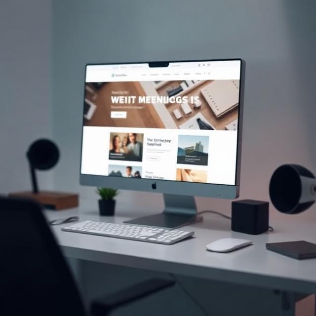 Web design workspace